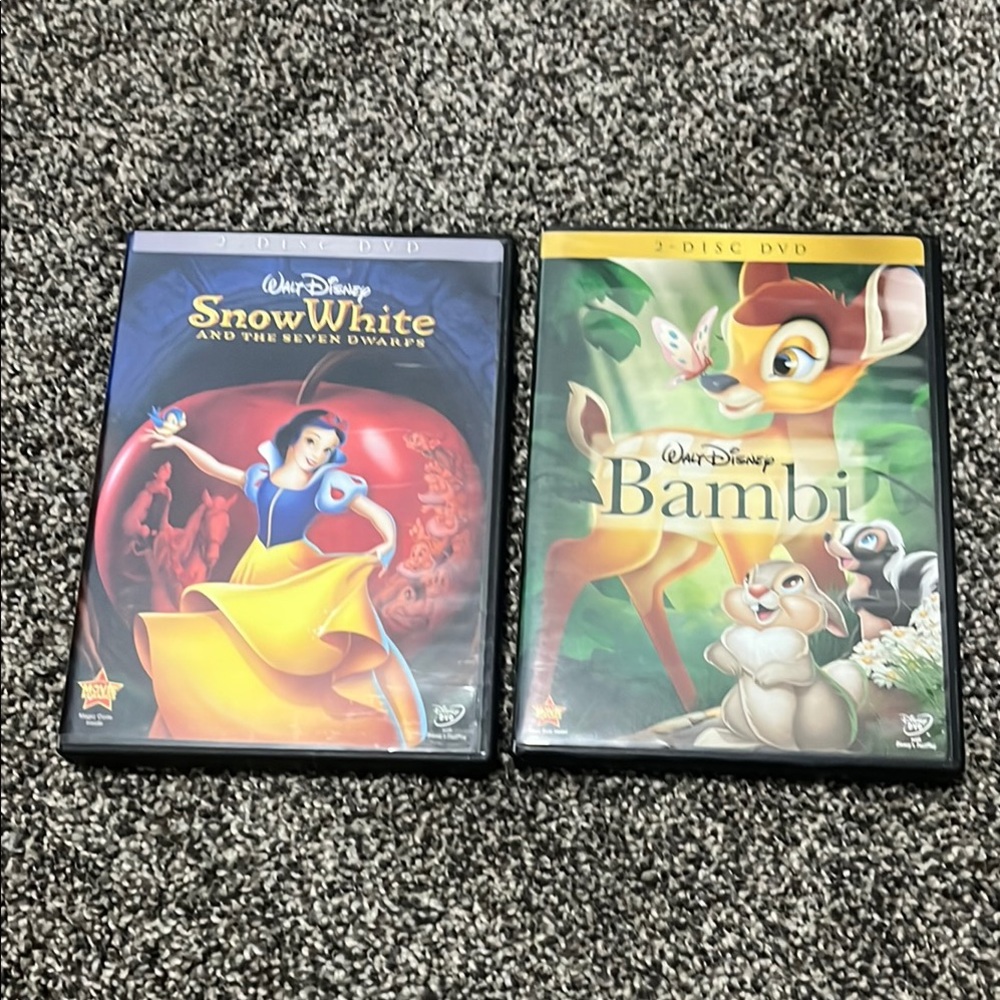 Disney Snow White and Bambi DVD Collection